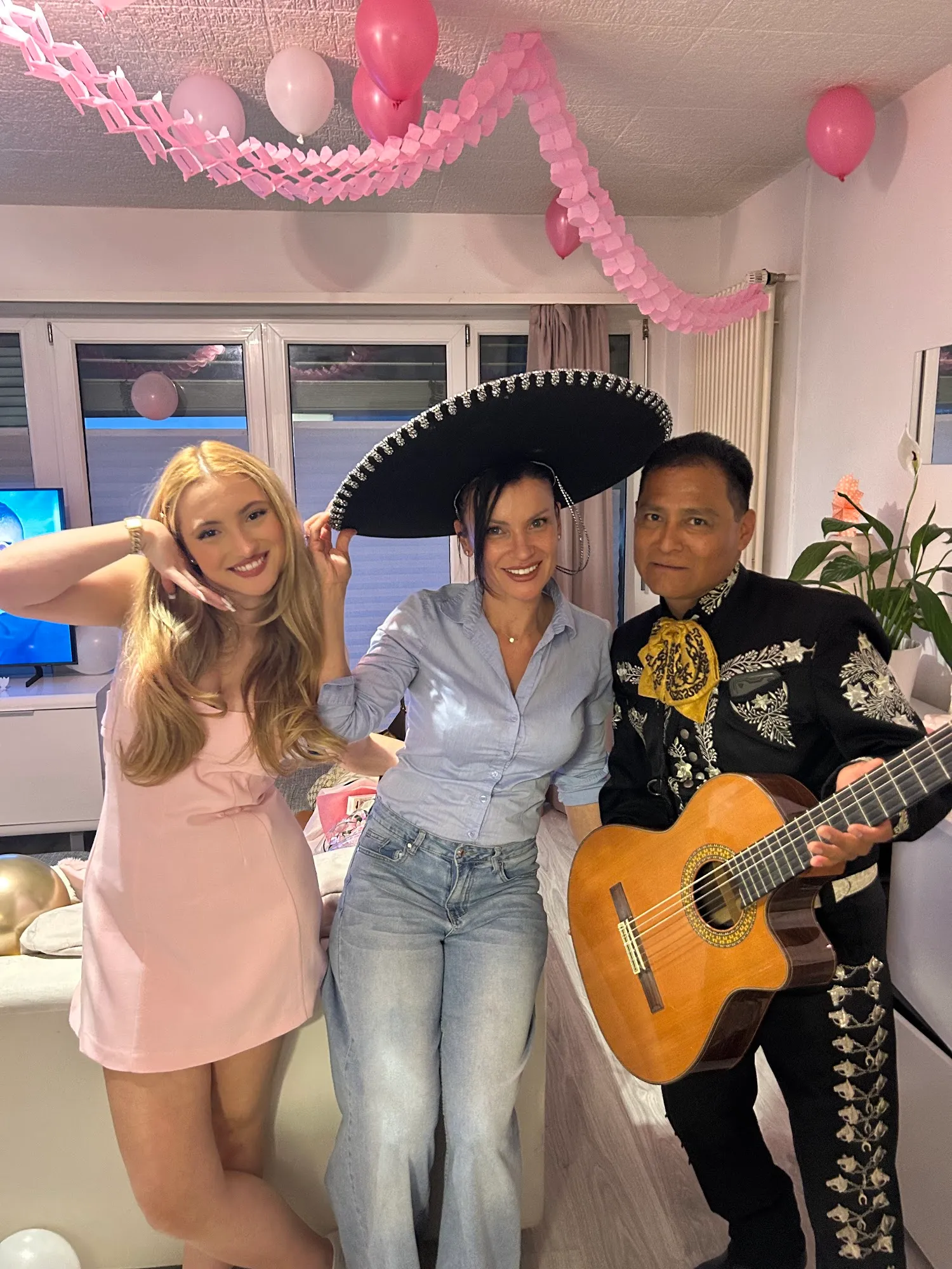 Mariachi Auftritt bei einer Geburtstagsfeier